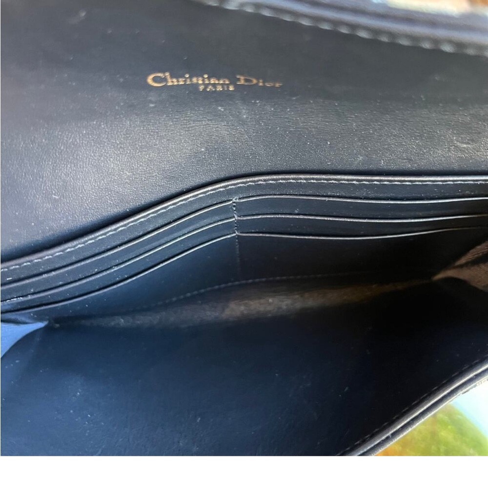 Dior Oblique Saddle Crossbody Bag/Wallet on Chain - Picture 13 of 15